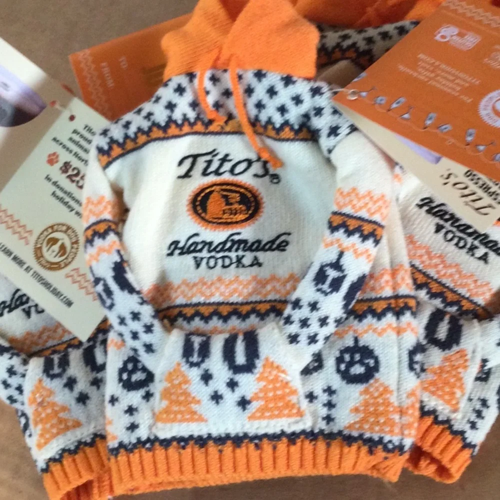 New 6 Tito’s Sweater for Christmas Tree Decoration